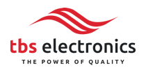 TBS Electronics logo